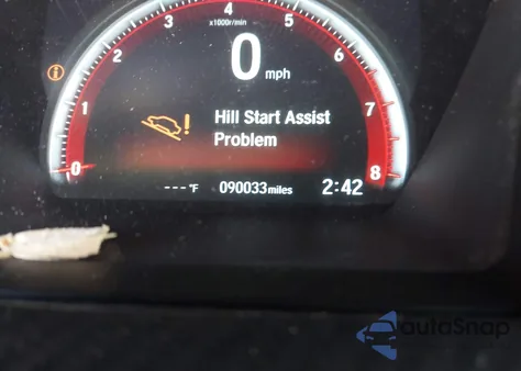 2017 Honda Civic Si z USA, uszkodzony, nr VIN 2HGFC3A53HH755505